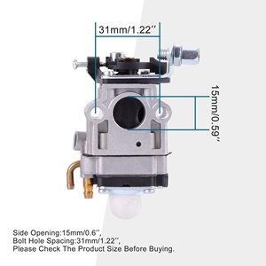 <span class=keywords><strong>Carburateur</strong></span> GOOFIT 15 mm de remplacement pour moteur de <span class=keywords><strong>mini</strong></span> pocket bike, <span class=keywords><strong>quad</strong></span>, chopper, scooter 2 temps 47cc 49cc - Product Image 2
