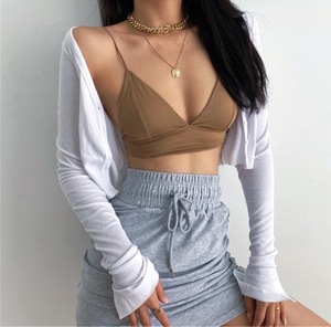 Soutien-gorge sans fil triangulaire en gros d'usine, camisole sans couture, lingerie sexy pour femme, soutien-gorge respirant - Product Image 1