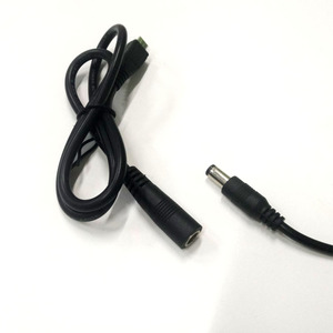 Tùy chỉnh OEM Cáp tùy chỉnh dây nịt 5.5x2.1mm 5.5*2.1mm DC nối nữ để Micro USB nam Cáp awg20 - Product Image 4