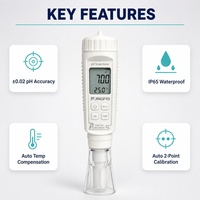 PH-100pro Stylo pH-mètre et thermomètre étanche haute précision