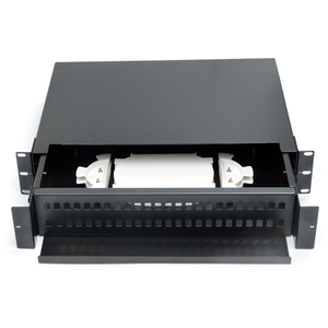Black <span class=keywords><strong>Box</strong></span> Panneau de <span class=keywords><strong>connexion</strong></span> FO 19" chargé Panneau de brassage - Product Image 6