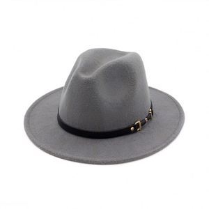 Chapeau Fedora en Laine pour Femme X3033, Classique, 100% Feutre de Laine, à Large Bord, Style Borsalino - Product Image 4