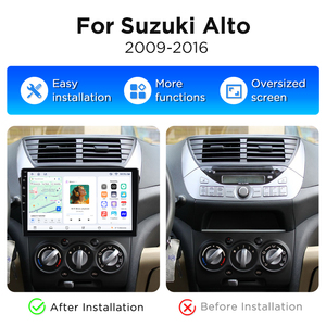 Radio para Auto Junsun con Carplay Inalámbrico para Suzuki Alto 2009-2016, Ventilador de Enfriamiento Integrado, Navegación GPS Android, Reproductor Multimedia - Product Image 2