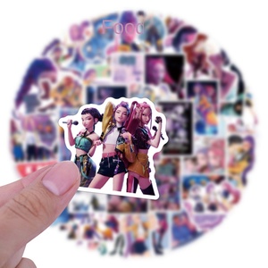 55 Piece Kpop Demon Hunter Cartoon Graffiti Stickers for Notebook & Phone Decoration