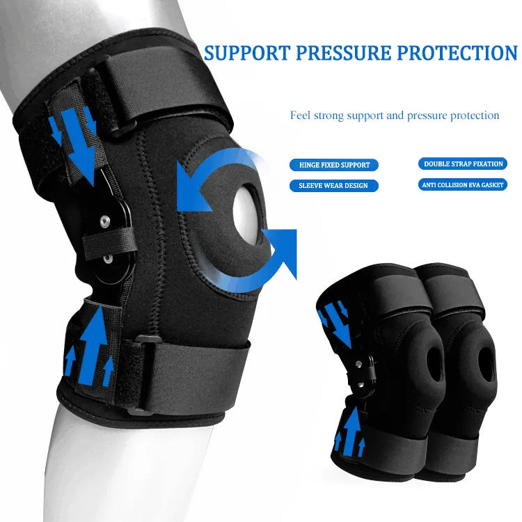 Adjustable Sports Support Protection Massage Knee Brace knee booster