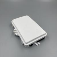 Mini White Sc Fiber Optical Socket Panel Ftth Indoor 4 Core Fiber Optic Access Terminal Box