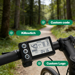 S866 Digitale Fietscomputer met Zwart-Wit LCD-scherm, Snelheids- en Afstandsmeter voor Wegwielrennen, Gemaakt van Aluminiumlegering - Product Image 1