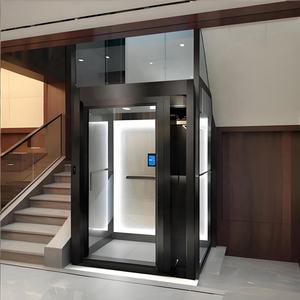 छोटे भवन के लिए 6 व्यक्ति यात्री लिफ्ट 450 किलोग्राम 3-5 मंजिल के आवासीय लिफ्ट की स्थापना आसान - Product Image 4