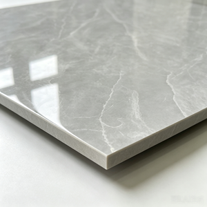 กระเบื้องปูพื้นขายดี 60x60 ซม. เคลือบเงา เซรามิกพอร์ซเลน สีเทา สำหรับตกแต่งภายในสไตล์โมเดิร์น ปูพื้นและห้องนั่งเล่น - Product Image 2