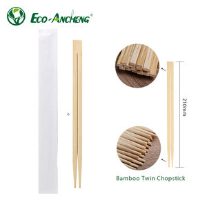 <span class=keywords><strong>Palillos</strong></span> Desechables de Bambú de Madera de Venta Caliente, <span class=keywords><strong>Palillos</strong></span> Dobles a Bajo Precio, Vajilla de Papel <span class=keywords><strong>para</strong></span> Camping de Fábrica China - Product Image 3