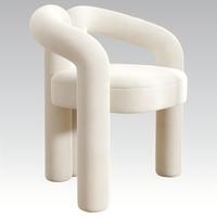 Chaise de salle à manger moderne avec accent en tissu, super confortable et durable pour la maison, le bureau, le bar à domicile, les hôtels résidentiels