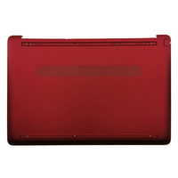 Housse de Base inférieure pour ordinateur portable, étui argent et noir rouge pour HP 15S-DU 15-nw DR DY TPN-C139 L52007-001 L94450-001