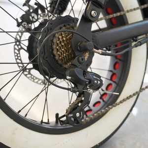 จักรยานไฟฟ้า48V 500W ย้อนยุคจักรยานไฟฟ้าจักรยานเสือภูเขา - Product Image 5