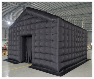 Tente de discothèque gonflable noire à LED, portable, avec éclairage LED RVB pour la <span class=keywords><strong>location</strong></span> d'événements - Product Image 2