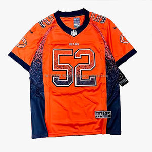 Camiseta de Fútbol Personalizada de Malla Transpirable de Secado Rápido con Protección UV 100% Poliéster, Cuello en V y Manga Corta - Product Image 5