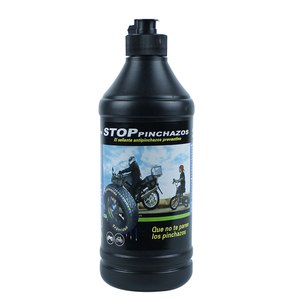 Liquido Riparatore Pneumatici Moto Anti-Foratura OEM STOP 500ml per Import-Export con Garanzia di 1 Anno - Product Image 1