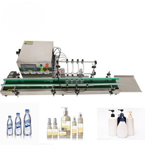 Máquina de Llenado Automática de Escritorio con 4 Boquillas y Cinta Transportadora - Product Image 3