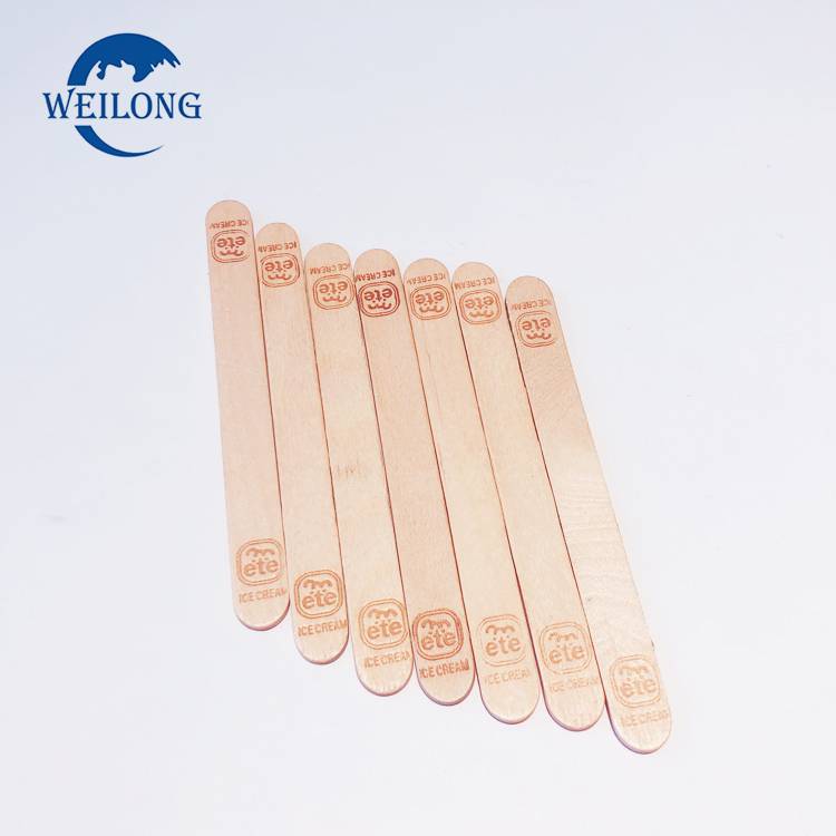 Bâton de crème glacée popsicle jumbo bâtons de bâton de crème glacée en bois