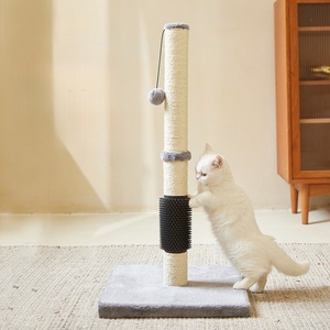 USMILEPET Nouvelles Idées de Produits Bois Sisal Gratte-Chat Géant Grattoir Arbre à Chat Gain de Place pour Grands Petits Chats d'Intérieur - Product Image 5