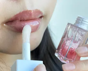 COEOVO individuelles Logo veganes Farbwechsel Lippenpflegestift Lippenpflegemohl natürliches Lippenbalsamöl für Damen