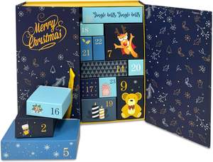 Fabriek Wit Karton Op Maat Bedrukt Lege Kerstavond Kalender Cadeau Papieren Dozen 12/24 Pakjes Hond Kat Adventskalender Doos - Product Image 3