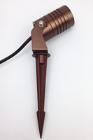 Lumière à piquet LED COB personnalisée moins chère, projecteurs de jardin, aluminium, blanc chaud, télécommande, plusieurs tailles, étanche IP65, extérieur