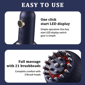 Elektrisches Schröpfgerät: Gesundheits-Schraper, Saug-Gua-Sha-Massage, Unterdruck-Heiz-Schröpfgerät, Meridian-Bürste - Product Image 6