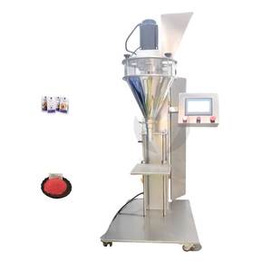Remplisseuse de poudre entièrement automatique et machine de conditionnement Distributeur volumétrique de remplisseur de protéines de lait en poudre pour bébés pour poudres - Product Image 1
