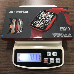 Reloj Inteligente Z81 ProMax Serie 9, Resistente al Agua IP67, Llamadas por Bluetooth, NFC, Pantalla de 44-49 mm, Asistente de Voz, Monitor de Salud, Reloj Inteligente de Gel de Sílice - Product Image 1