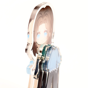 2024 Tùy Chỉnh Chéo Mặc Quần Áo <span class=keywords><strong>Acrylic</strong></span> Standee Từ Tự Làm Ăn Mặc Món Quà Mới Thiết Kế Nhân Vật Vật Vật Liệu Nhựa Cho Bạn Bè - Product Image 6