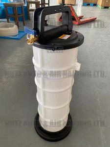 Extracteur de fluide de vidange d'huile de <span class=keywords><strong>voiture</strong></span> HUTZ 9L, <span class=keywords><strong>pompe</strong></span> pneumatique de vidange d'huile usagée X3090PD, <span class=keywords><strong>pompe</strong></span> de vidange d'huile de transmission automobile, purgeur - Product Image 3