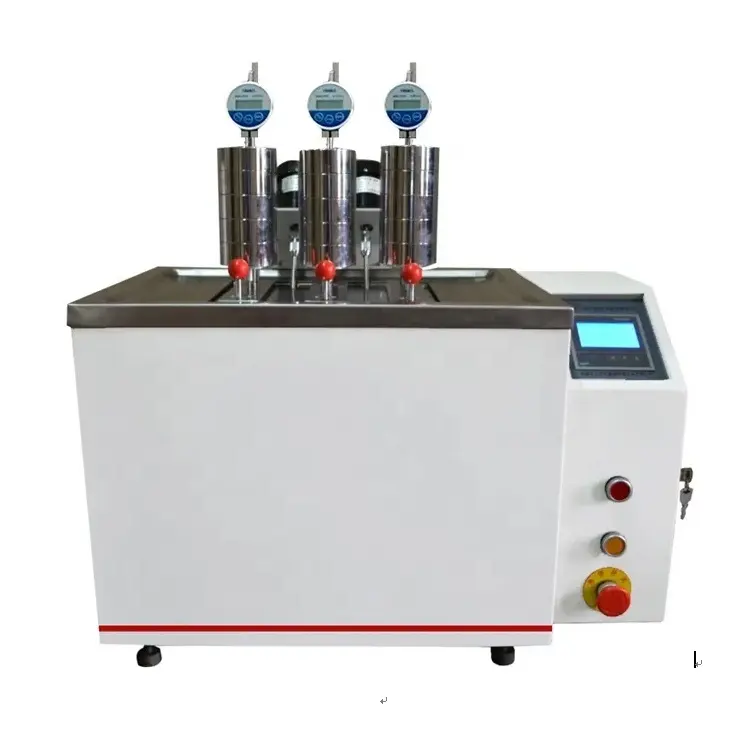 ISO306 Automatic plastic material HDT VST hot deflection Vicat softening point temperature tester