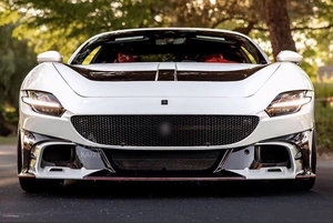 Nuovo Kit Carrozzeria Aerodinamico in Fibra di Carbonio Secca Stile MSY per <span class=keywords><strong>Ferrari</strong></span> Roma, Include Paraurti Anteriore, Cofano, Minigonne Laterali, Diffusore Posteriore, Tuning - Product Image 4