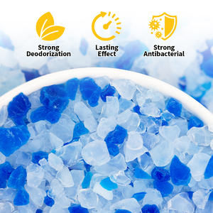 Lettiera per Gatti in <span class=keywords><strong>Gel</strong></span> di Silice Cristallino Super Assorbente Senza Polvere, Produzione all'Ingrosso OEM ODM con Campioni Gratuiti - Product Image 1