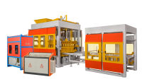 Ciment QT12-15 PLC contrôle entièrement des blocs de pavage faisant des machines Briques en béton intelligentes posant des équipements Habiterra de Chine