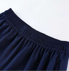 Großhandel Maßgeschneiderte Blanko-Fußballuniformen Herren Langarm-Reißverschluss-Sportjacke Trikot-Set Wärmeübertragungsdruck 220g Crew - Product Image 5