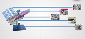 Máy bắn mục tiêu đất sét tự động EasyBird 8-Packer, máy bẫy điện, 8 cột, hệ thống kéo chân, chức năng tự động nạp đạn - Product Image 4