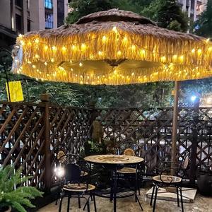Ventes <span class=keywords><strong>en</strong></span> usine Terrasse Extérieure Cour Parapluies Plage Piscine Chaume Parasols avec Bases <span class=keywords><strong>en</strong></span> Stock pour Jardin Application - Product Image 2