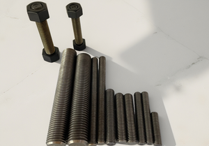 Norme DIN M8 M10 M12 M16 Tiges filetées en acier au carbone Boulon et écrou à tête hexagonale en zinc galvanisé avec boulons et écrous lourds - Product Image 5