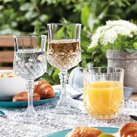 Vente en Gros Verres à Boire Personnalisés Forme Diamant Italien Unique Flûtes à Champagne Calice Cristal Verre à Vin Rouge