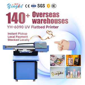 Imprimante à plat UV Yinghe CCD Camera Auto Visual Positioning 6090 avec 3 têtes I3200 pour l'impression <span class=keywords><strong>de</strong></span> bouteilles, <span class=keywords><strong>de</strong></span> stylos, <span class=keywords><strong>de</strong></span> coques <span class=keywords><strong>de</strong></span> téléphone - Product Image 1