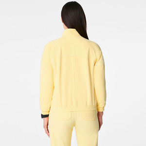 Senyun Blousons d'uniforme personnalisés avec logo brodé pour femmes, veste douce à fermeture éclair pour infirmières et médecins, idéale pour l'hôpital - Product Image 6