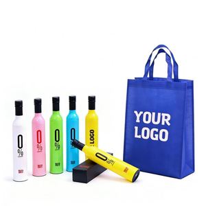 <b>Umbrella</b> with Logo Custom Wholesale Promotional Golf Folding Mini <b>Windproof</b> UPF50+ Business Gift Personalized with Printing - Product Image 1