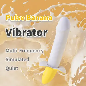 Nuevas frutas y verduras para hombres/mujeres con palo de masaje de masturbación 10 frecuencia distorsionada caballo plátano vibración G-spot masaje - Product Image 2