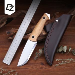 Couteau Skan droit en acier inoxydable personnalisable, outil de survie multifonctionnel pour l'extérieur, manche en bouleau G10, garantie 1 an, DIY OEM - Product Image 5