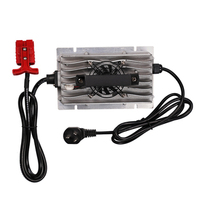 Chargeur de batterie haute puissance 1500W DC pour moto/scooter 24V-72V 30A OTP, design pliable et écologique, câble rétractable compatible