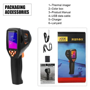 Victor 320 New Imager Thermal Infrared Imaging Camera Home Use Hand Held Heating Pipe Leak Detection Device Thermal Cameras