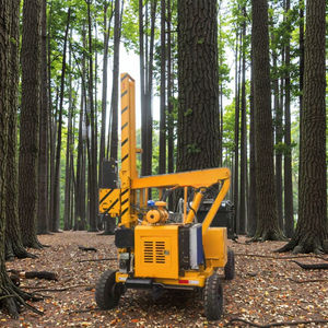 Vangrail Heistapel Bestuurder Gemonteerde Heiinstallatie Met Instelbare Slagkracht Voor Verschillende Bodemgesteldheid Trimtractor - Product Image 4