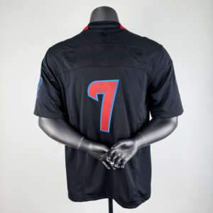 เสื้อเจอร์ซีย์อเมริกันฟุตบอลคุณภาพสูงแบบสั่งทำพิเศษ พิมพ์ลายแบบซับลิเมชั่น แห้งเร็ว เสื้อเบสบอลแขนสั้นสำหรับผู้ชาย - Product Image 4