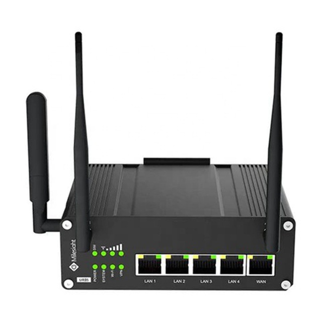 Milesight UR35 Industrial 4G LTE Cellular Router Dual Sim Embedded Python SDK for Multifarious M2M/IoT Applications